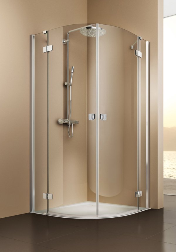 PROTECT Round shower with 2 swinging doors and 2 fixed parts | © Artweger GmbH. & Co. KG
